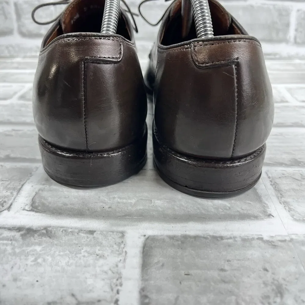 Allen Edmonds Kenilworth Men’s Brown Leather Oxford Dress Shoes Size 10.5 D 8065